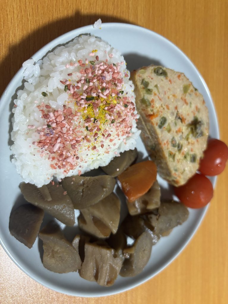 ミートローフと筑前煮