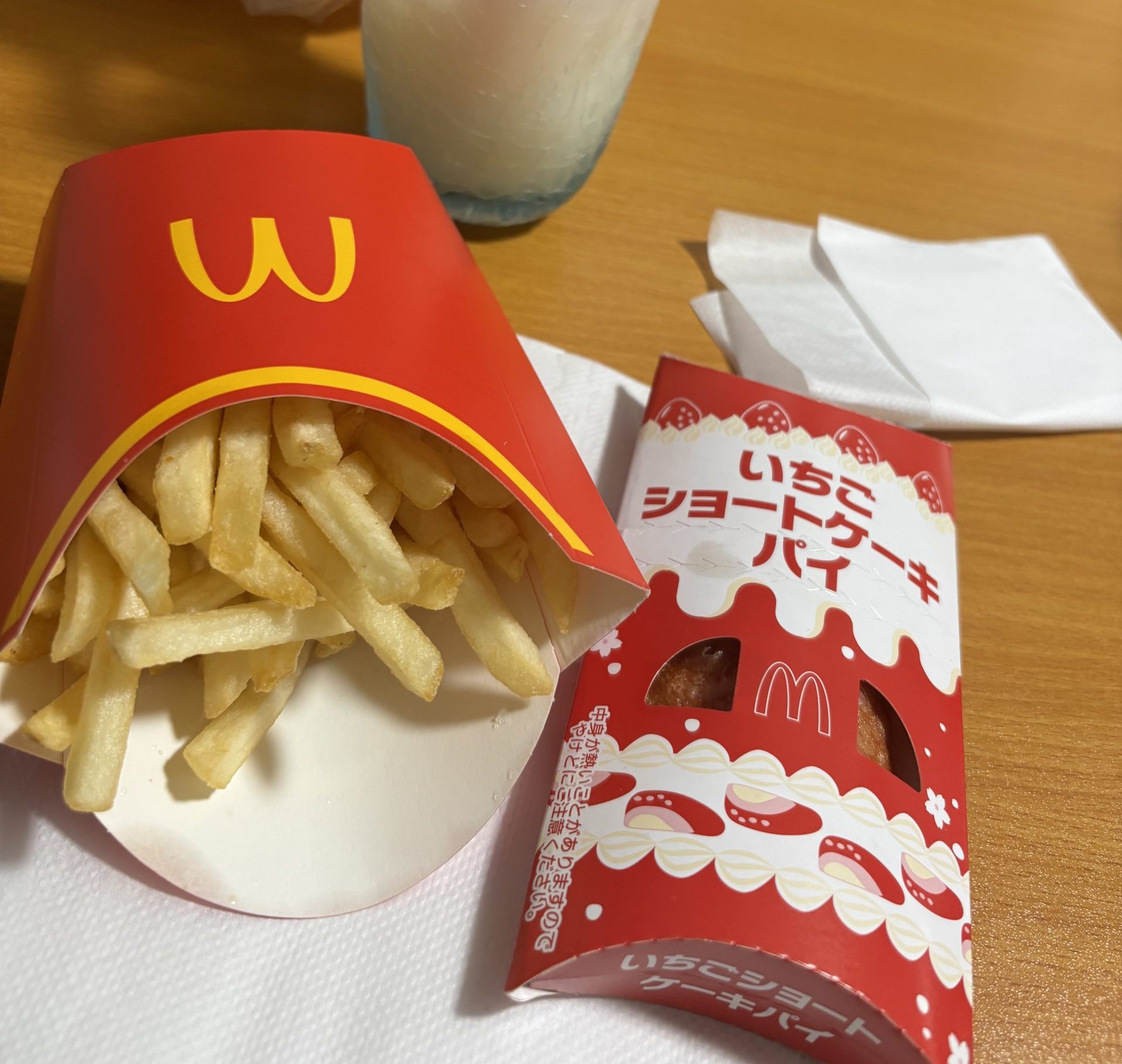 間食で食べたマック