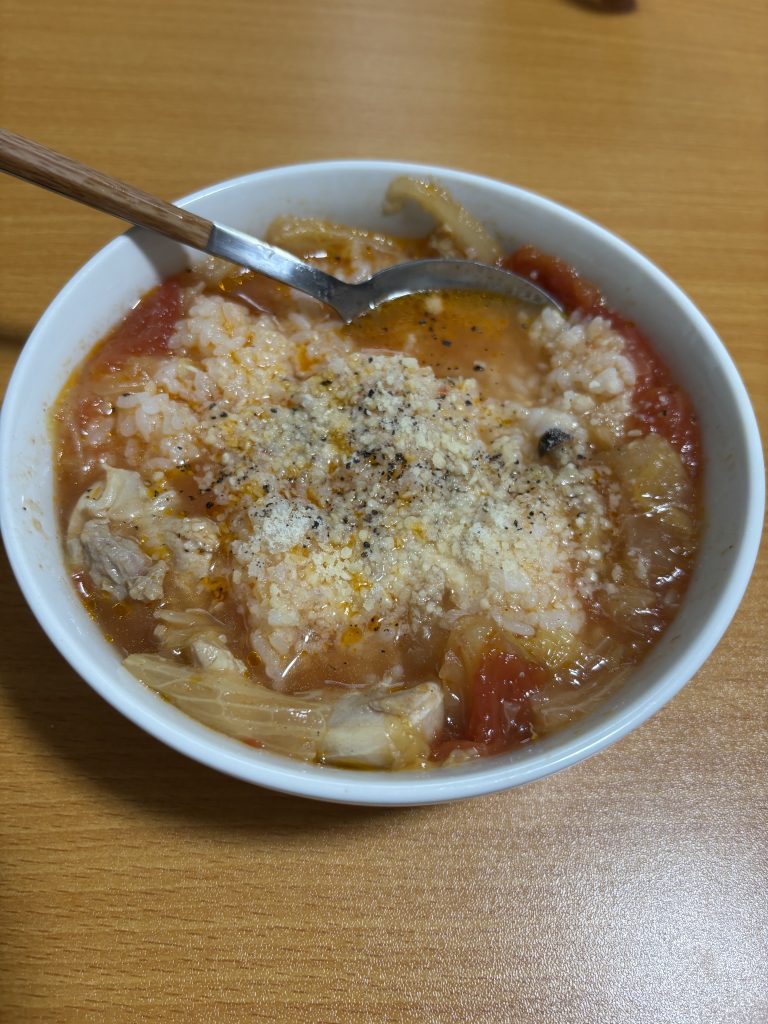 ミネストローネリゾット