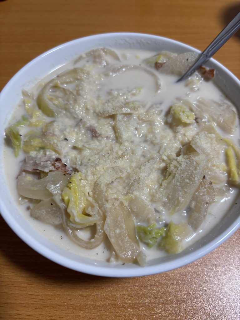 クリームリゾット