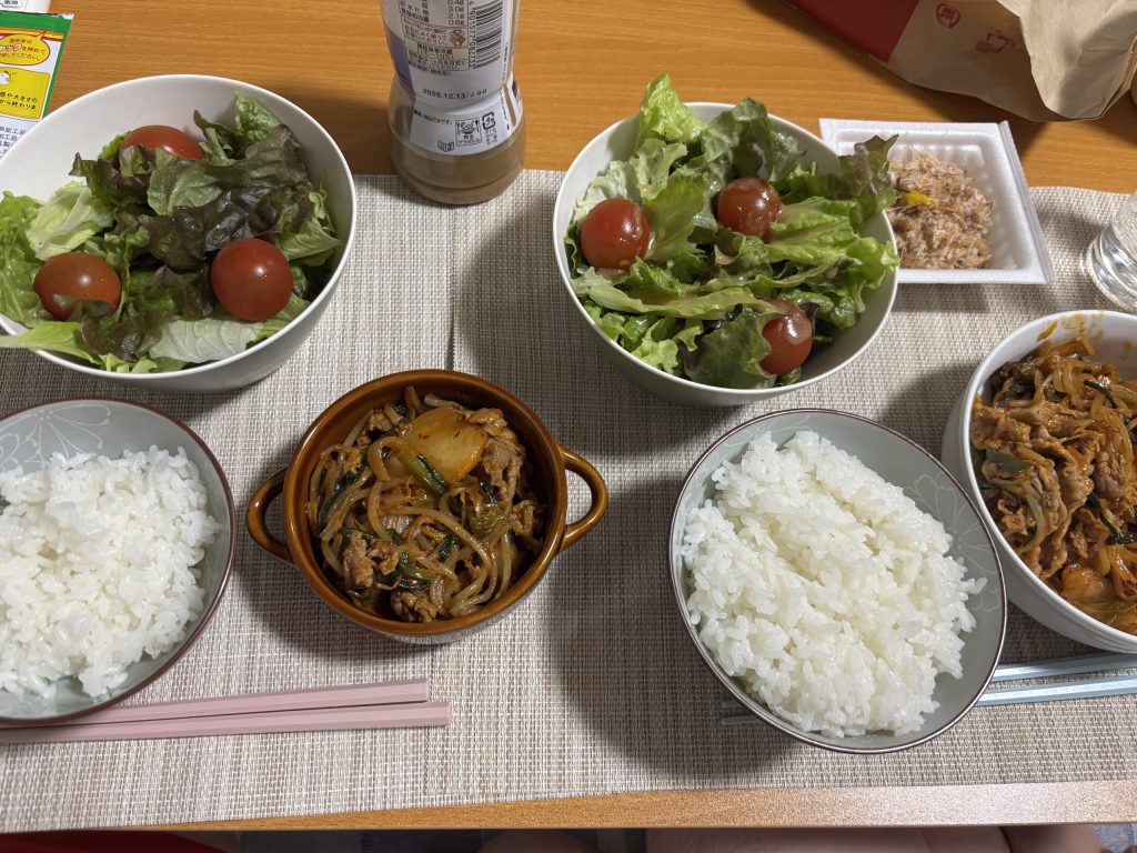 豚キムチ定食