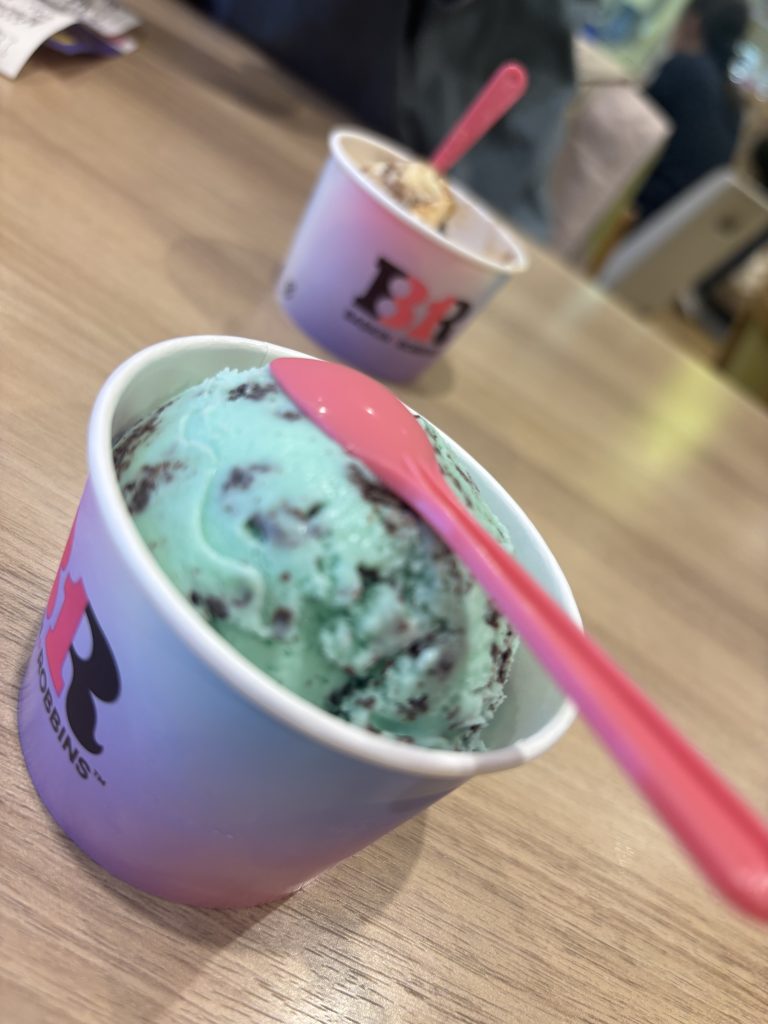 31のチョコミント味