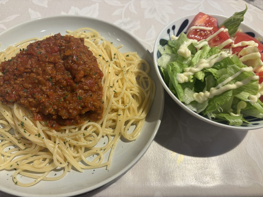 ミートパスタ